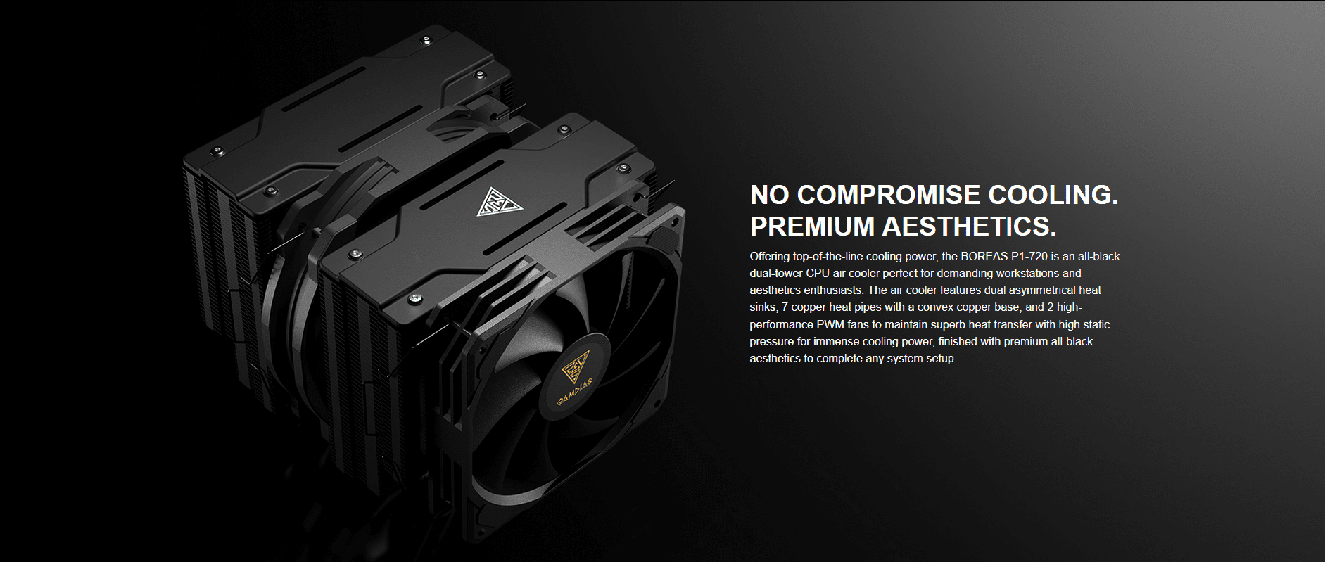 GAMDIAS BOREAS P1-720 DUAL CHAMBER